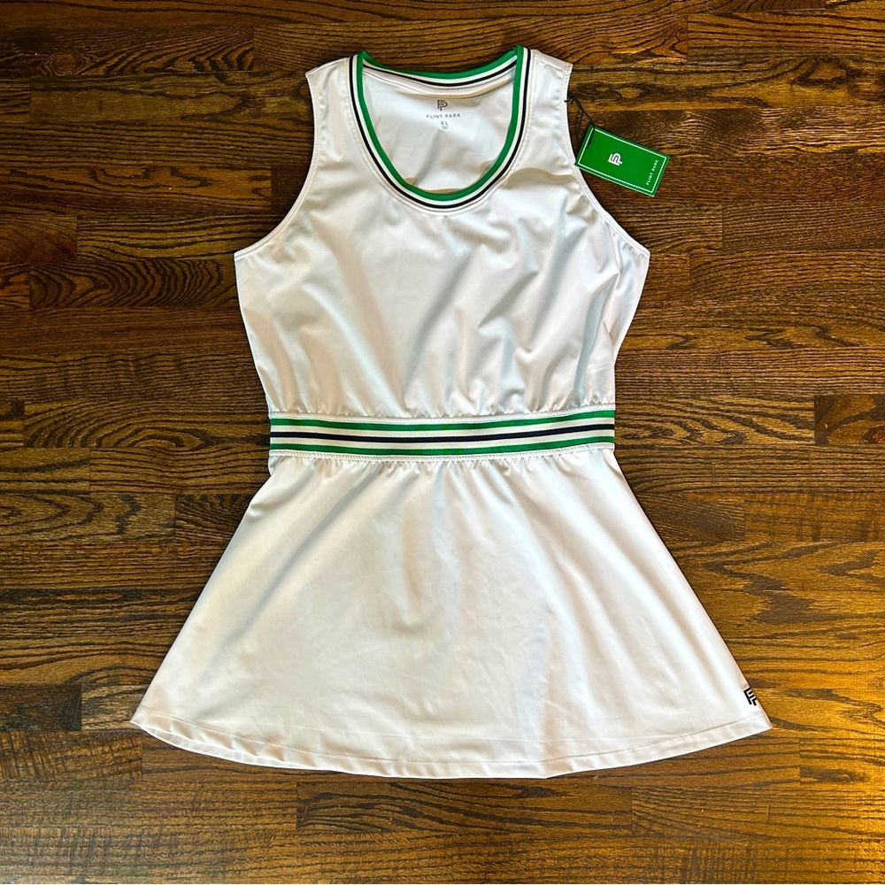 Flint Park Striped Crew Dress
